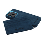 PROTARA Alcantara Kortholder - Ocean Voyage Blue
