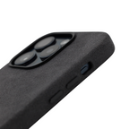 PROTARA Alcantara iPhone 14 Pro cover - Midnight Jet Black