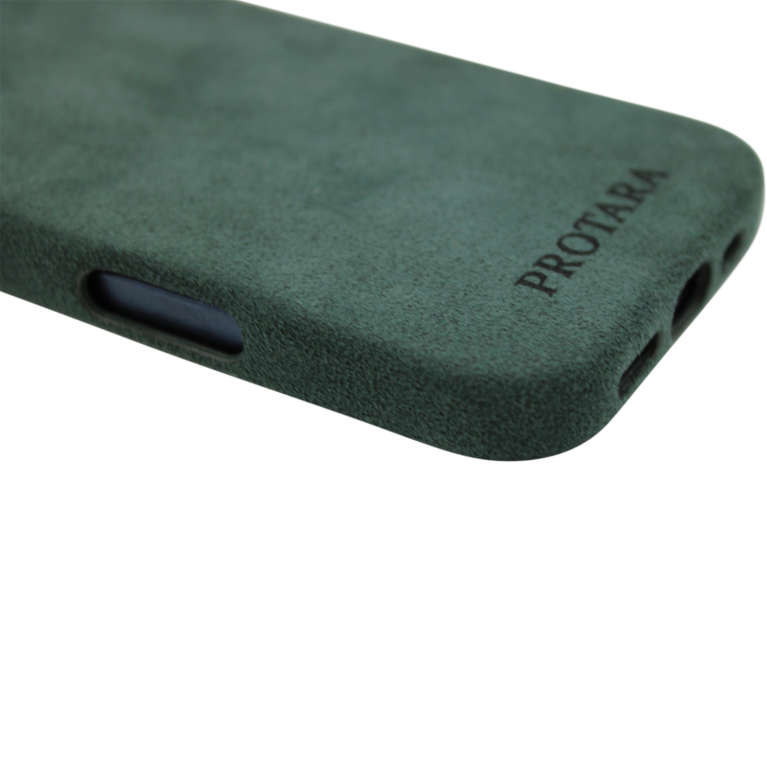 PROTARA Alcantara iPhone 16 Pro Max cover - Expedition Green