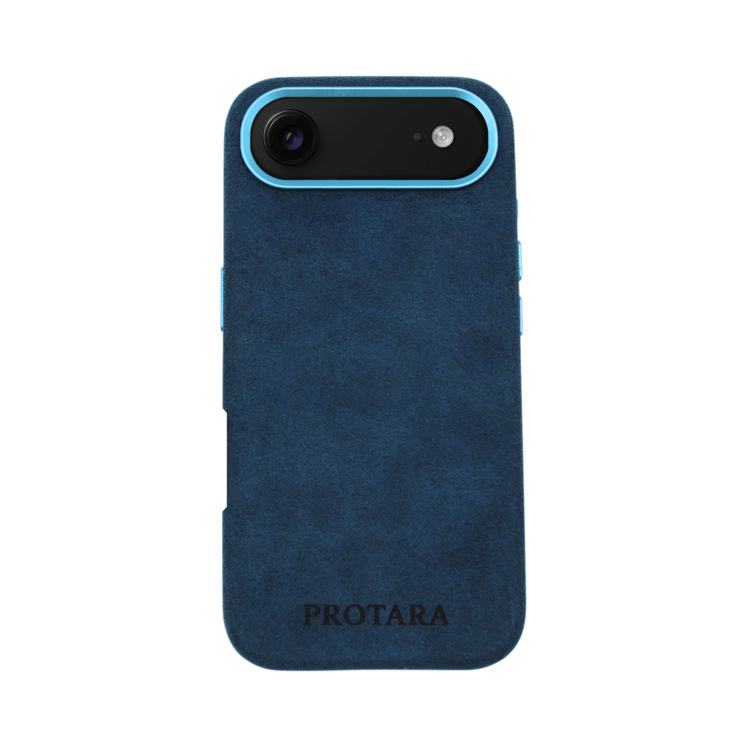 PROTARA Alcantara-cover til iPhone Air - Ocean Voyage Blue