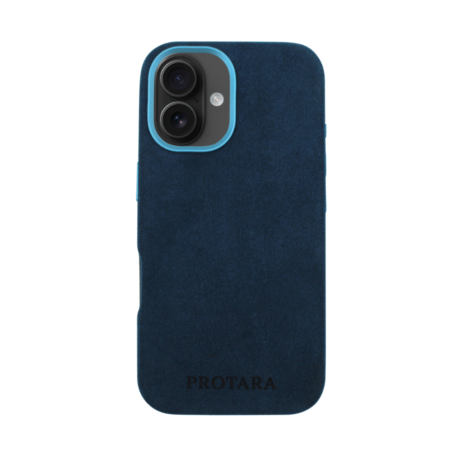 PROTARA Alcantara iPhone 16 cover - Ocean Voyage Blue